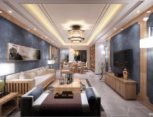 139-客厅模型/客餐厅/会客厅/起居室/3D模型