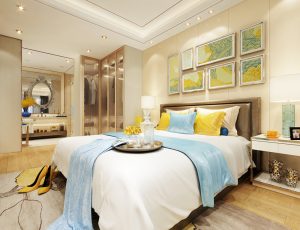 191-卧室/父母房/次卧模型/卧室效果图/3D模型