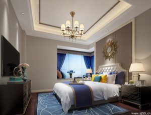 219-卧室/父母房/次卧模型/卧室效果图/3D模型