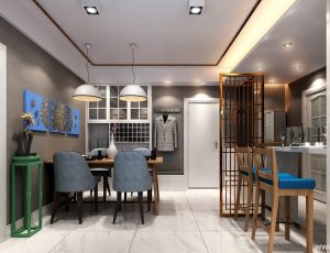 43-餐厅模型/中餐厅/西餐厅/餐吧台/3D模型