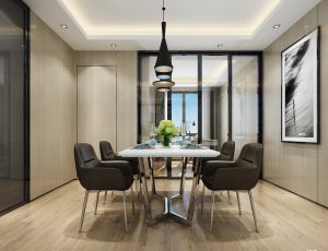 33-餐厅模型/中餐厅/西餐厅/餐吧台/3D模型