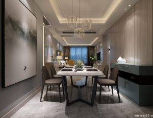 77-餐厅模型/中餐厅/西餐厅/餐吧台/3D模型