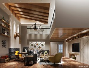 59-娱乐/茶室/影音室模型/影音室效果图/3D模型/茶室模型/娱乐室3D模型