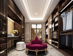 04-衣帽间3Dmax模型/材质灯光齐全/无水印