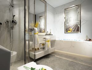 33-卫生间模型/洗手间效果图/3D模型/无水印模型/卫生间3D模型