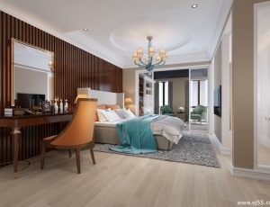 22-卧室/父母房/次卧模型/卧室效果图/3D模型