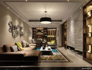 147-客厅模型/客餐厅/会客厅/起居室/3D模型