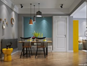 389-客厅模型/客餐厅/会客厅/起居室/3D模型