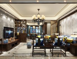 07-客厅模型/客餐厅/会客厅/起居室/3D模型