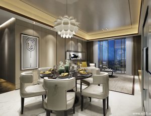 68-餐厅模型/中餐厅/西餐厅/餐吧台/3D模型