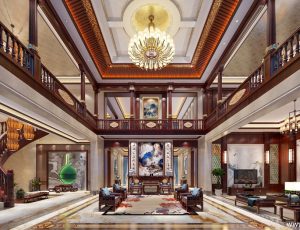 610-客厅模型/客餐厅/会客厅/起居室/3D模型