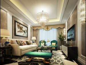 99-客厅模型/客餐厅/会客厅/起居室/3D模型