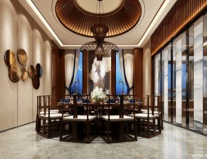 58-餐厅模型/中餐厅/西餐厅/餐吧台/3D模型