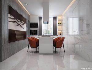 142-餐厅模型/中餐厅/西餐厅/餐吧台/3D模型