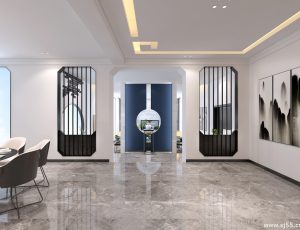 563-客厅模型/客餐厅/会客厅/起居室/3D模型