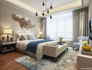 192-卧室/父母房/次卧模型/卧室效果图/3D模型