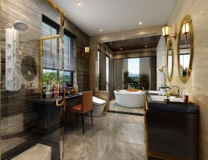 27-卫生间模型/洗手间效果图/3D模型/无水印模型/卫生间3D模型