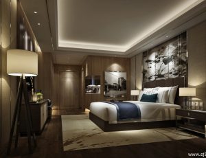 81-卧室/父母房/次卧模型/卧室效果图/3D模型