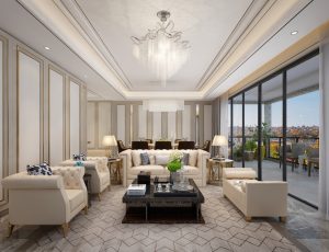 49-客厅模型/客餐厅/会客厅/起居室/3D模型