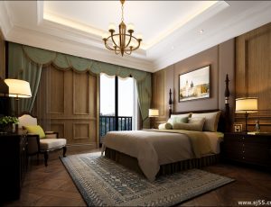 198-卧室/父母房/次卧模型/卧室效果图/3D模型