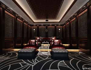 105-娱乐/茶室/影音室模型/影音室效果图/3D模型/茶室模型/娱乐室3D模型