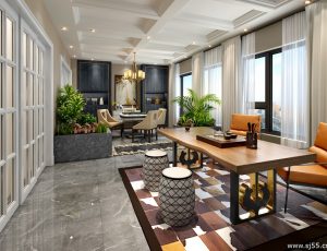 44-娱乐/茶室/影音室模型/影音室效果图/3D模型/茶室模型/娱乐室3D模型