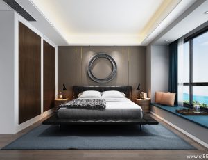 293-卧室/父母房/次卧模型/卧室效果图/3D模型