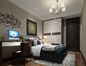 26-儿童房模型/儿童房效果图/3D模型/无水印模型/小孩房3D模型