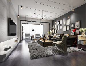 333-客厅模型/客餐厅/会客厅/起居室/3D模型