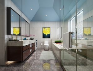 44-卫生间模型/洗手间效果图/3D模型/无水印模型/卫生间3D模型