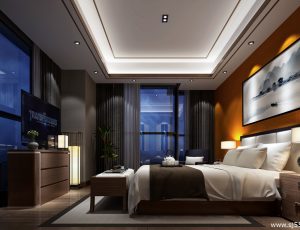 245-卧室/父母房/次卧模型/卧室效果图/3D模型