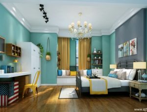 68-卧室/父母房/次卧模型/卧室效果图/3D模型