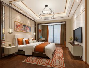 52-卧室/父母房/次卧模型/卧室效果图/3D模型