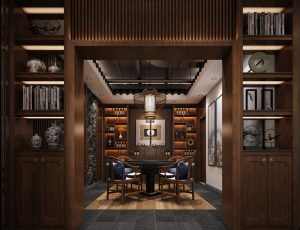 45-娱乐/茶室/影音室模型/影音室效果图/3D模型/茶室模型/娱乐室3D模型