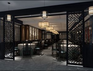 15-餐厅/自助餐厅/火锅店/MAX模型餐厅/自助餐厅/火锅店场景模型