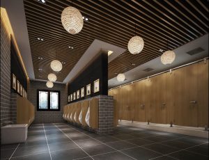 13-酒店卫生间MAX模型/公共卫生间场景模型