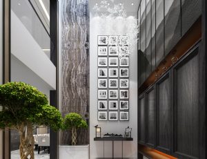 35-走廊/电梯间MAX模型/过道/电梯间场景模型