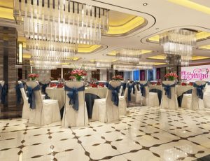 10-宴会厅MAX模型/公装工装宴会厅/宴会厅场景模型