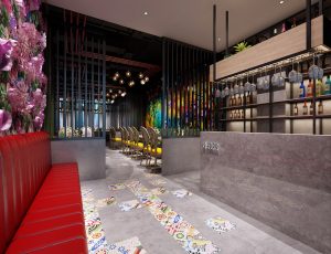 58-餐厅/自助餐厅/火锅店/MAX模型餐厅/自助餐厅/火锅店场景模型