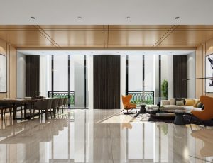 09-会客室/接待室MAX模型/贵宾接待/接待区场景模型