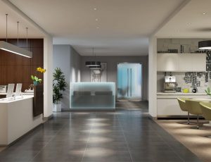 32-办公室MAX模型/办公大厅场景模型