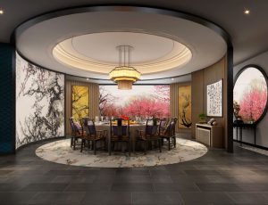 100-餐厅包房/包间MAX模型餐厅包房/包间场景模型