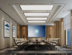 33-会议室/培训室MAX模型/开会培训室场景模型