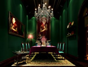 04-餐厅包房/包间MAX模型餐厅包房/包间场景模型