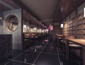 06-餐厅/自助餐厅/火锅店/MAX模型餐厅/自助餐厅/火锅店场景模型