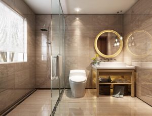 19-酒店卫生间MAX模型/公共卫生间场景模型