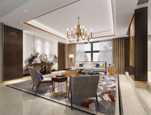 27-会客室/接待室MAX模型/贵宾接待/接待区场景模型