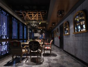 78-餐厅/自助餐厅/火锅店/MAX模型餐厅/自助餐厅/火锅店场景模型