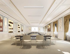 38-会议室/培训室MAX模型/开会培训室场景模型