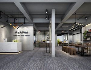 06-办公室MAX模型/办公大厅场景模型